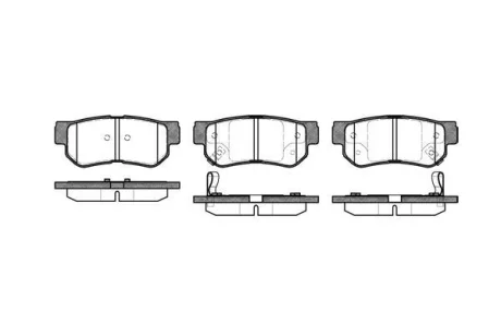 - Гальмівні колодки до дисків Drive+ DP1010.10.0045