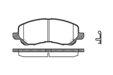 - Гальмівні колодки до дисків Drive+ DP1010.10.0056