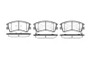 - Гальмівні колодки до дисків Drive+ DP1010.10.0074 (фото 1)