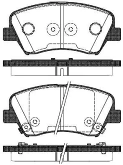 - Гальмівні колодки до дисків Drive+ DP1010.10.0100
