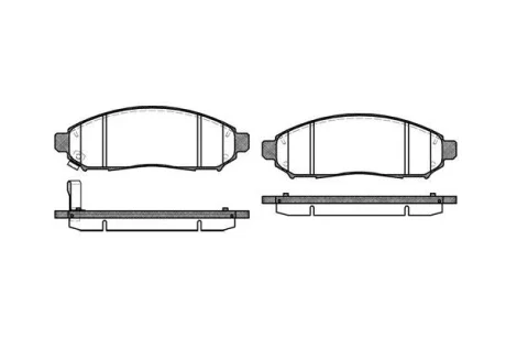 - Гальмівні колодки до дисків Drive+ DP1010.10.0101