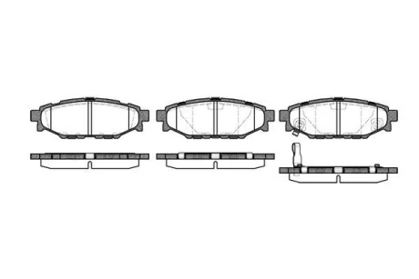 - Гальмівні колодки до дисків Drive+ DP1010.10.0116