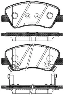 - Гальмівні колодки до дисків Drive+ DP1010.10.0119