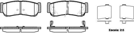 - Гальмівні колодки до дисків Drive+ DP1010.10.0152