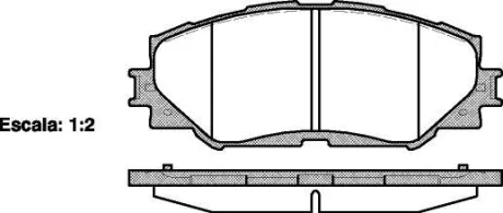 - Гальмівні колодки до дисків Drive+ DP1010.10.0209