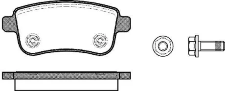- Гальмівні колодки до дисків Drive+ DP1010.10.0390