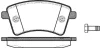 - Гальмівні колодки до дисків Drive+ DP1010.10.0470 (фото 1)
