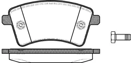 - Гальмівні колодки до дисків Drive+ DP1010.10.0470