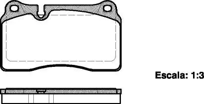 - Гальмівні колодки до дисків Drive+ DP1010.10.0533 (фото 1)
