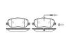 - Гальмівні колодки до дисків Drive+ DP1010.10.0879 (фото 1)
