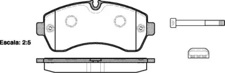 - Гальмівні колодки до дисків Drive+ DP1010.10.0904