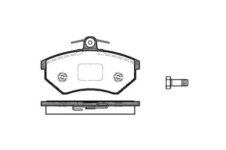 - Гальмівні колодки до дисків Drive+ DP1010.10.0963