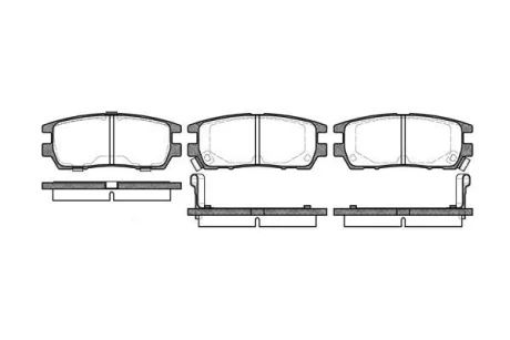 - Гальмівні колодки до дисків Drive+ DP1010.10.0984