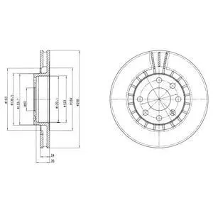 - Гальмівний диск (кратно 2) Drive+ DP1010.11.0346 (фото 1)