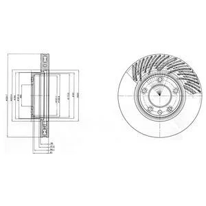 - Гальмівний диск Drive+ DP1010.11.0391