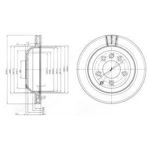 - Гальмівний диск Drive+ DP1010.11.0393