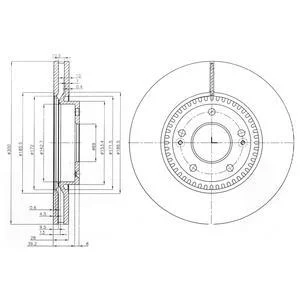 - Гальмівний диск Drive+ DP1010.11.0460