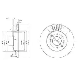 - Гальмівний диск (кратно 2) Drive+ DP1010.11.0477 (фото 1)