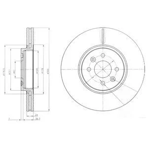 - Гальмівний диск Drive+ DP1010.11.0494