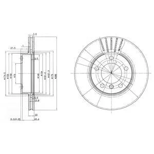 - Гальмівний диск (кратно 2) Drive+ DP1010.11.0514