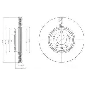 - Гальмівний диск Drive+ DP1010.11.0619