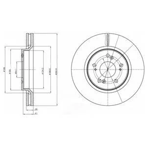 - Гальмівний диск (кратно 2) Drive+ DP1010.11.0627