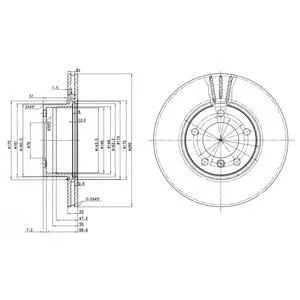 - Гальмівний диск (кратно 2) Drive+ DP1010.11.0711