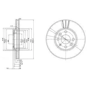 - Гальмівний диск (кратно 2) Drive+ DP1010.11.0753