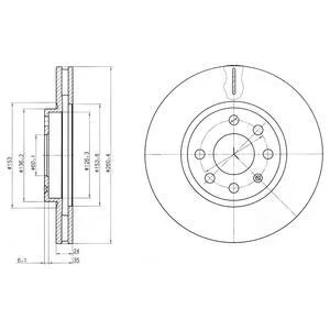 - Гальмівний диск (кратно 2) Drive+ DP1010.11.0769
