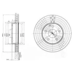 - Гальмівний диск (кратно 2) Drive+ DP1010.11.0840