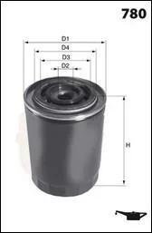 - Фільтр оливи (аналог WL7160) Drive+ DP1110.11.0013