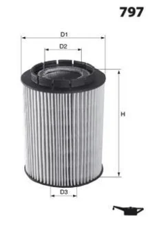 - Фільтр оливи (аналог WL7286) Drive+ DP1110.11.0055