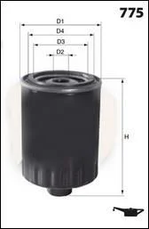 - Фільтр оливи (аналог WL7203) Drive+ DP1110.11.0057