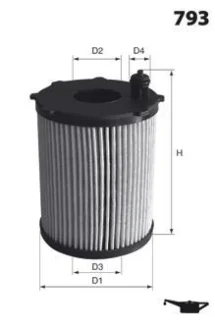 - Фільтр оливи (аналог WL7439) Drive+ DP1110.11.0105