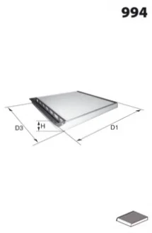 - Фільтр салону (аналог WP6938) Drive+ DP1110.12.0024
