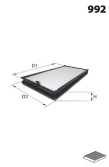 Фільтр салону (аналог WP9246) Drive+ DP1110.12.0025