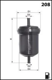 - Фільтр палива (аналог WF8040) Drive+ DP1110.13.0013