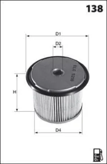 Фільтр палива (аналог WF8021) Drive+ DP1110.13.0028