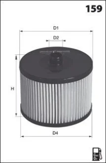 - Фільтр палива (аналог WF8321) Drive+ DP1110.13.0053