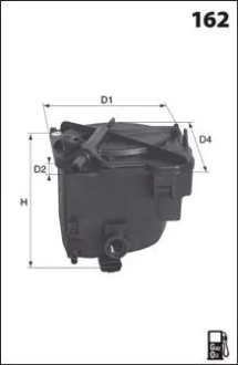 - Фільтр палива (аналог WF8360) Drive+ DP1110.13.0057