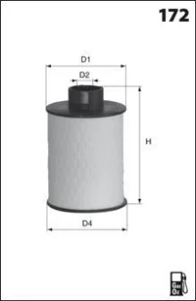- Фільтр палива (аналог WF8366) Drive+ DP1110.13.0068