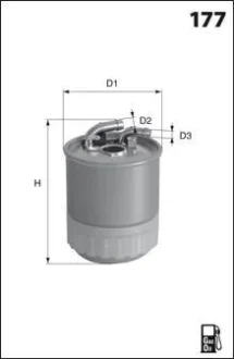 - Фільтр палива (аналог WF8353) Drive+ DP1110.13.0073