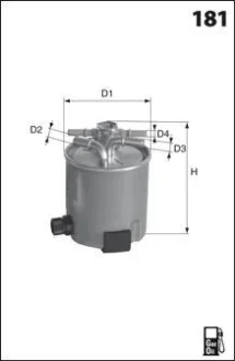 Фільтр палива (аналог WF8394) Drive+ DP1110.13.0074
