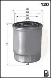 - Фільтр палива (аналог WF8056) Drive+ DP1110.13.0089