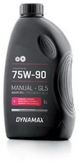 Масло трансмісійне DYNAMAX HYPOL 75W90 GL5 (1L) Dynamax 501623