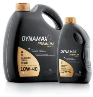 Масло моторне DYNAMAX UNI PLUS 10W40 (4L) Dynamax 501893