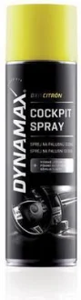 Поліроль торпедо (спрей/лимон) DXI1 COCKPIT SPRAY LEMON (500ML) Dynamax 606136