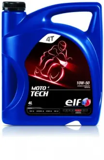 Мото олива Elf Moto 4 Tech 10W50 / 4л. / (JASO MA2; API SL) ELF 194957