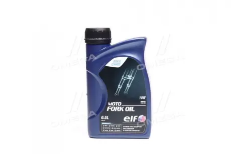 Олива для вилок та амортизаторів MOTO FORK OIL 10W (Каністра 0,5л) ELF 194973