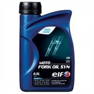 Масло для мото виделок MOTO FORK OIL SYN 5W / 0,5л. / ELF 194975